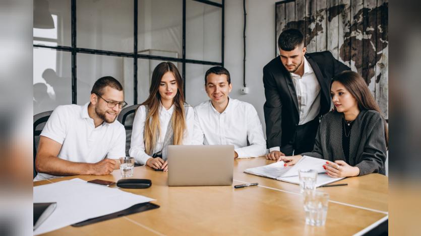 group people working 
