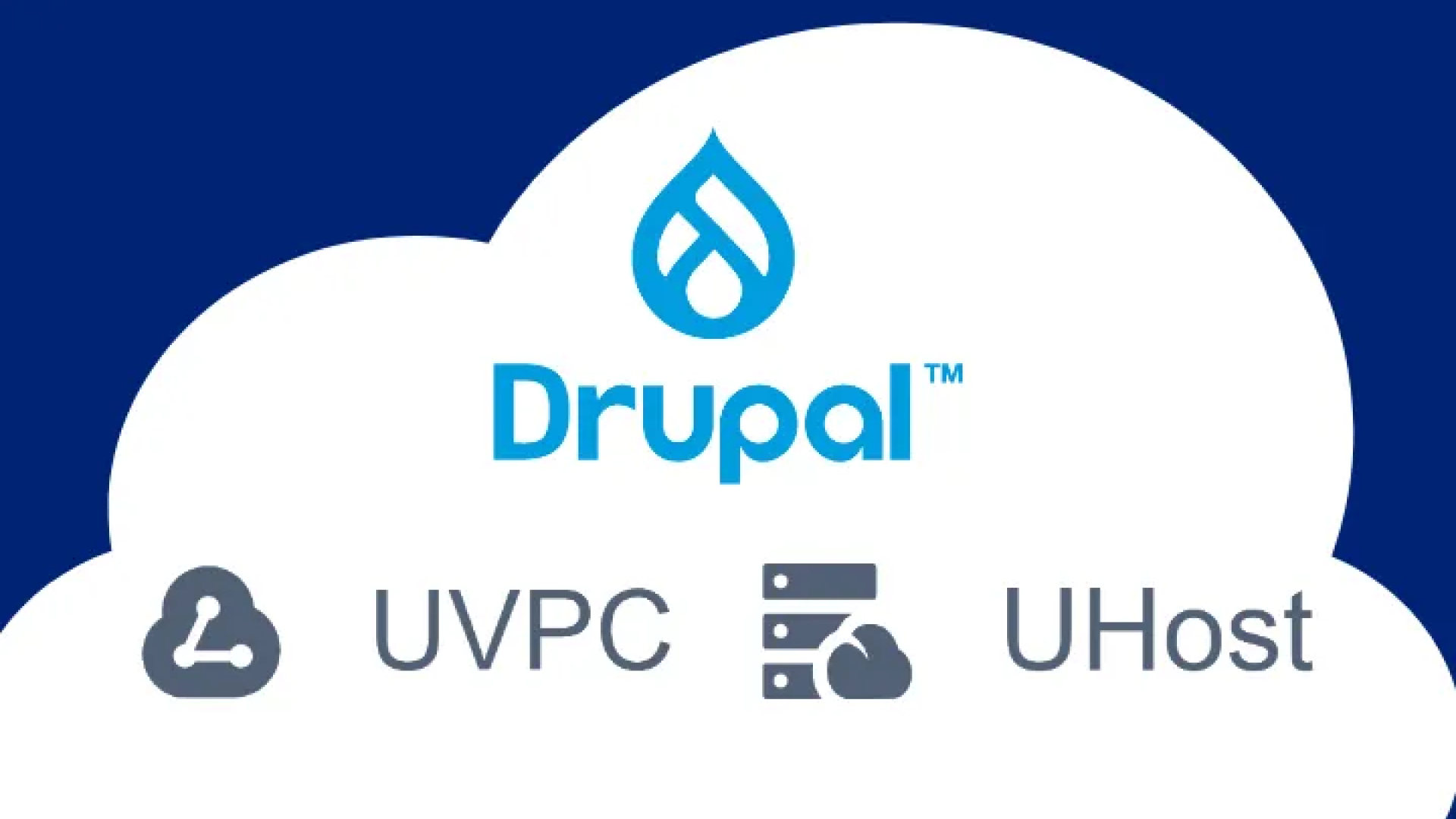Drupal + UVPC + UHost