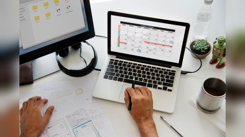  calendar planner agenda schedule concept