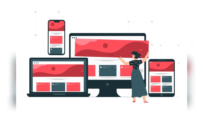 responsive concept illustration
