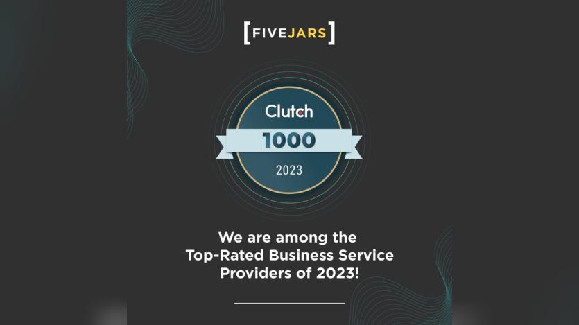 Five Jars Ascends 200 Spots in Clutch 1000 Rankings