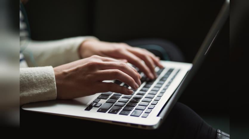 working in computer