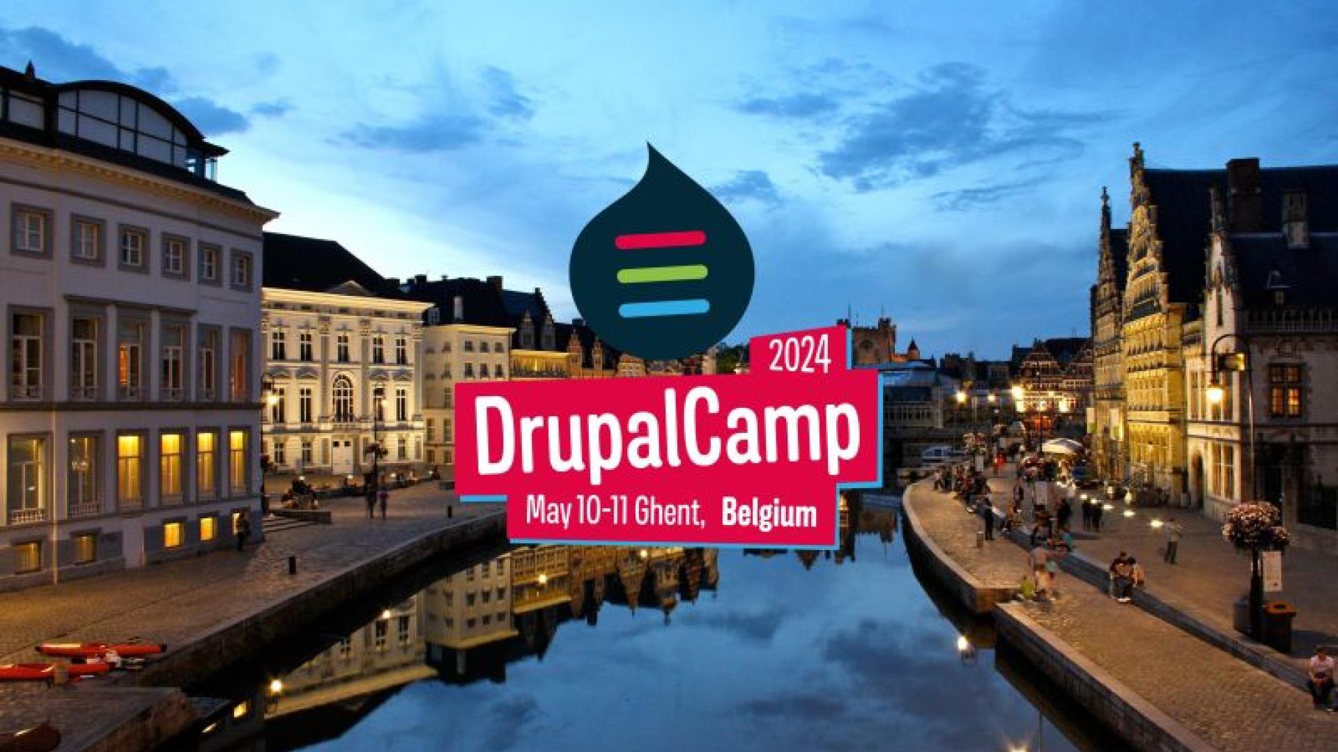 DrupalCamp Belgium poster