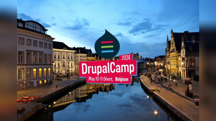DrupalCamp Belgium poster