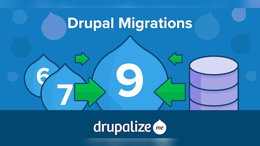 Drupalize me, webinar poster