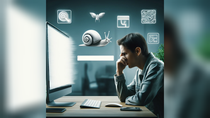 a man working