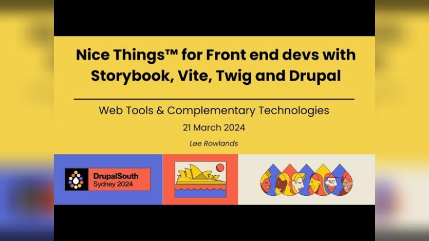 Efficient Drupal Frontend Development: Vite, Storybook, Twig Integration