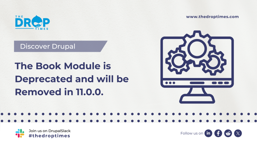 The Book Module is Deprecated and will be Removed in 11.0.0.