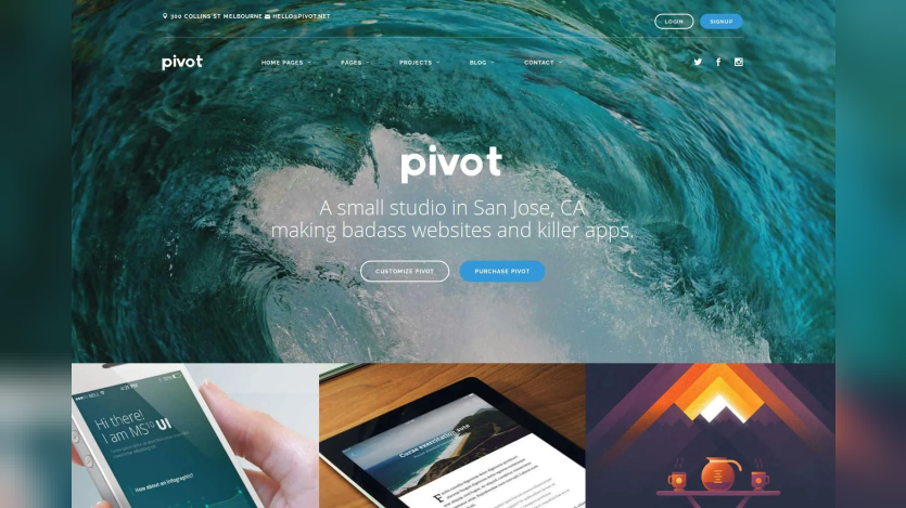 Pivot - Drupal 8 Multipurpose Theme