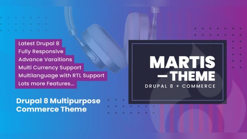 Martis Drupal 9 Multipurpose Commerce Theme