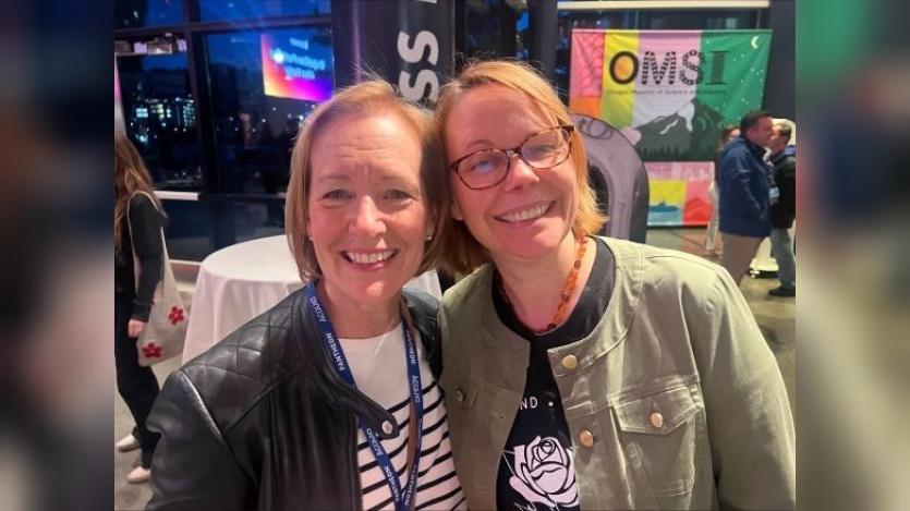 Laura and Joanne