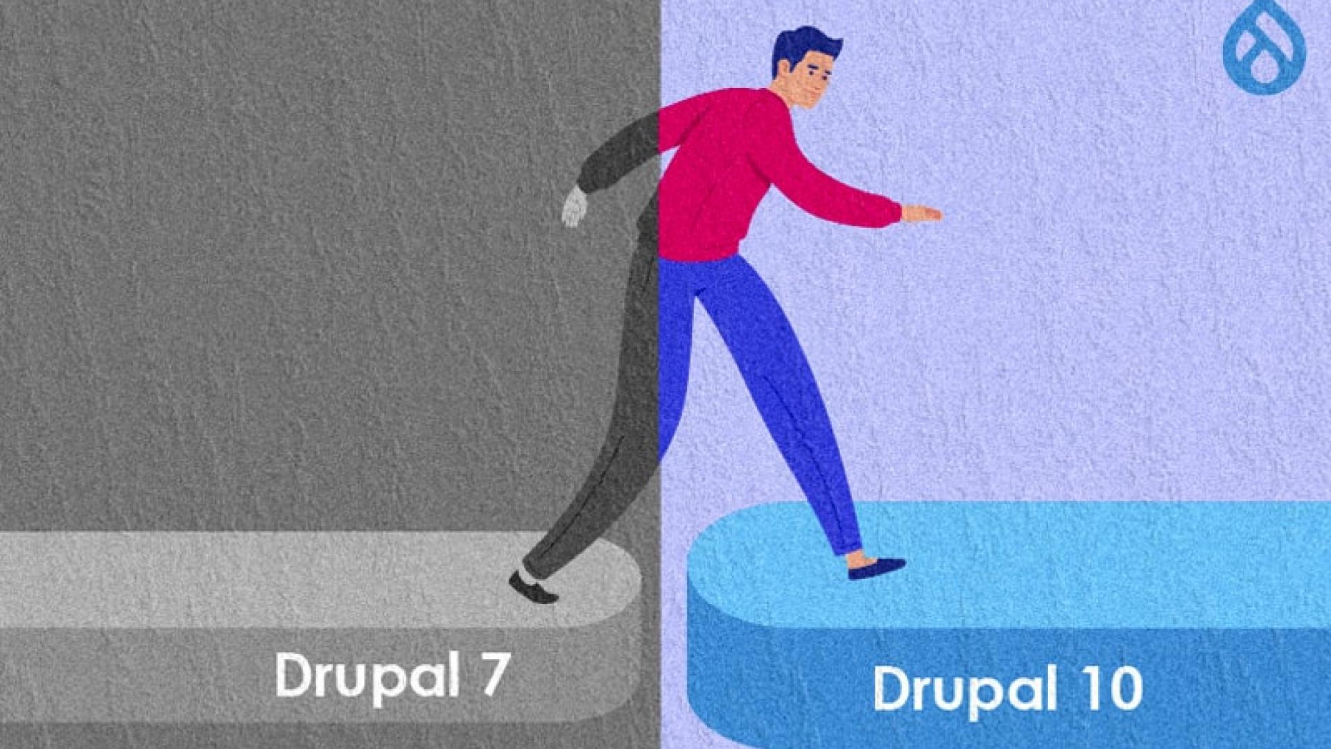 poster: How to convince your team to migrate your Drupal 7 website to Drupal 10