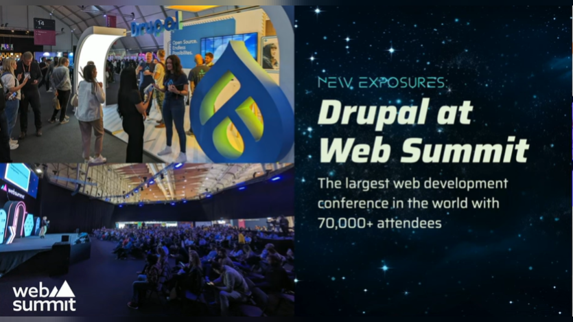 Drupal at Web Summit