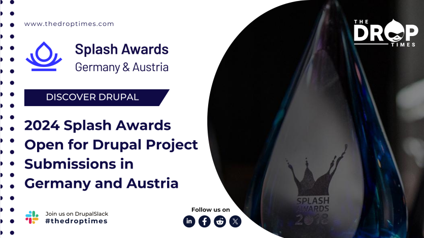 2024 Splash Awards Open for Drupal Project Submissions in Germany and Austria