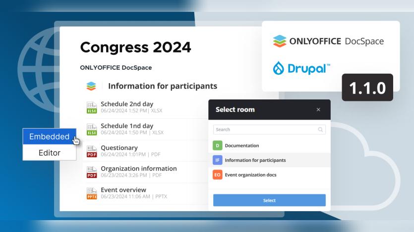 ONLYOFFICE DocSpace plugin for Drupal 