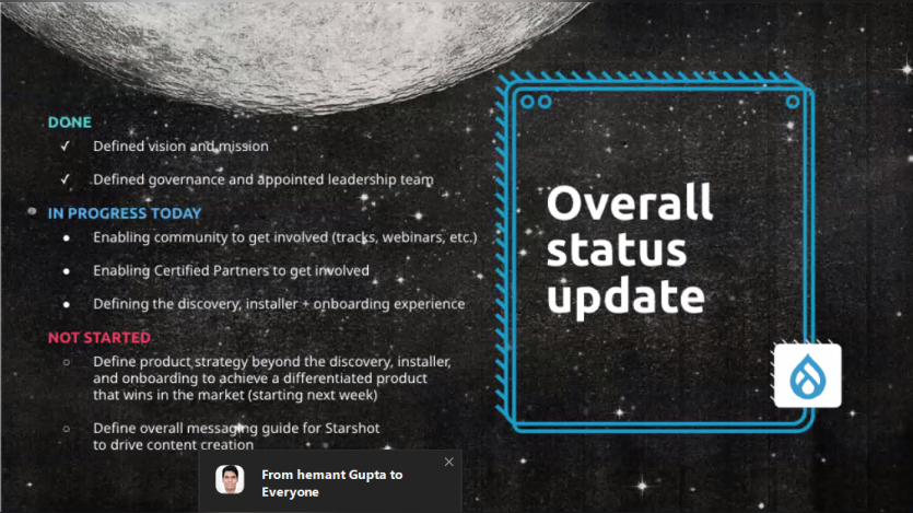 Ovearall Status Update