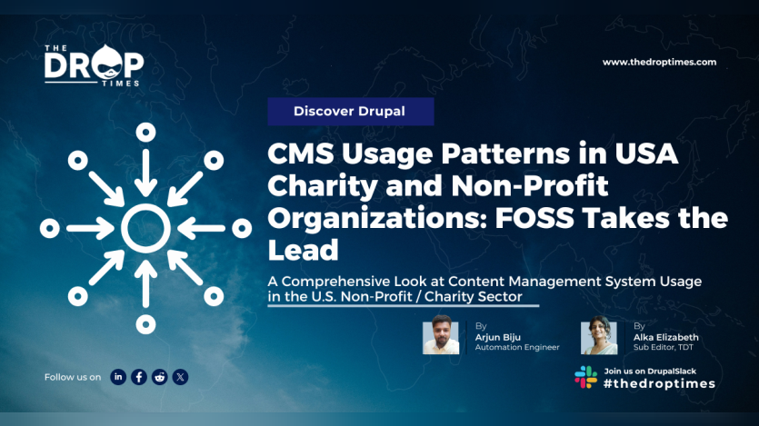 CMS Usage Patterns in USA Charity and Non-Profit Organizations: FOSS Takes the Lead
