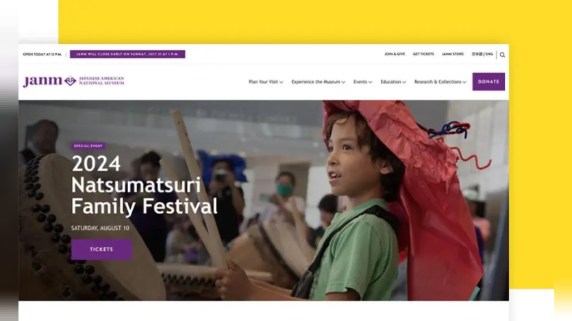 JANM website