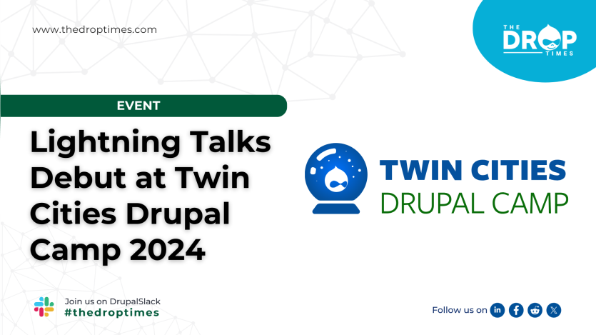 Lightning Talks Debut at Twin Cities Drupal Camp 2024