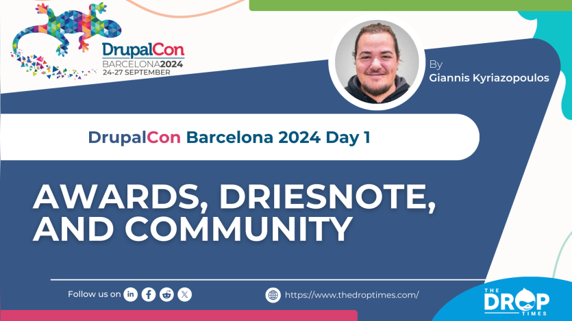 DrupalCon Barcelona 2024 Day 1