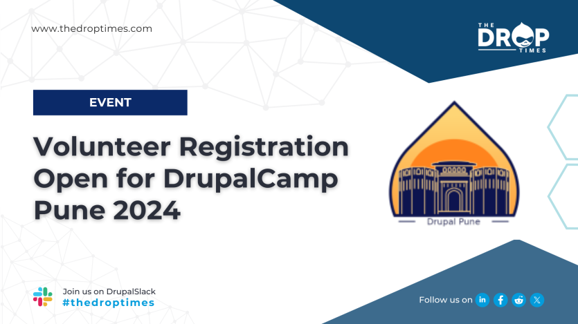 Volunteer Registration Open for DrupalCamp Pune 2024  