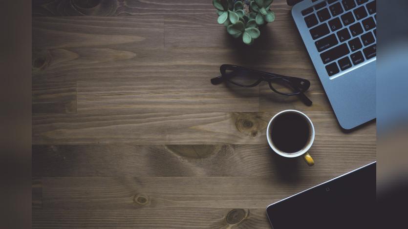 Workspace Coffee Laptop