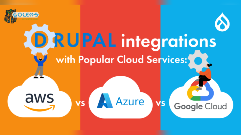 Drupal integrations with Popular Cloud Services: AWS vs MS Azure vs GCP