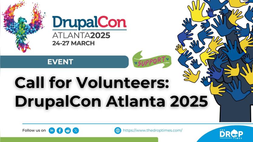Call for Volunteers DrupalCon Atlanta 2025