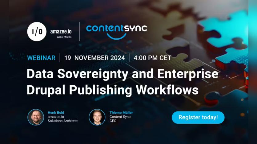 Data Sovereignty and Enterprise Drupal Publishing Workflows