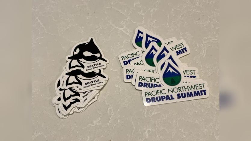 PNW Drupal Summit Stickers