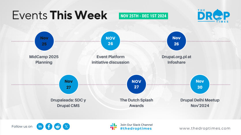 Drupal Events This Week