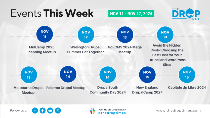 Drupal Events of the Week