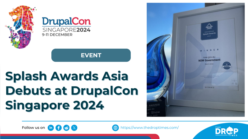 Splash Awards Asia Debuts at DrupalCon Singapore 2024