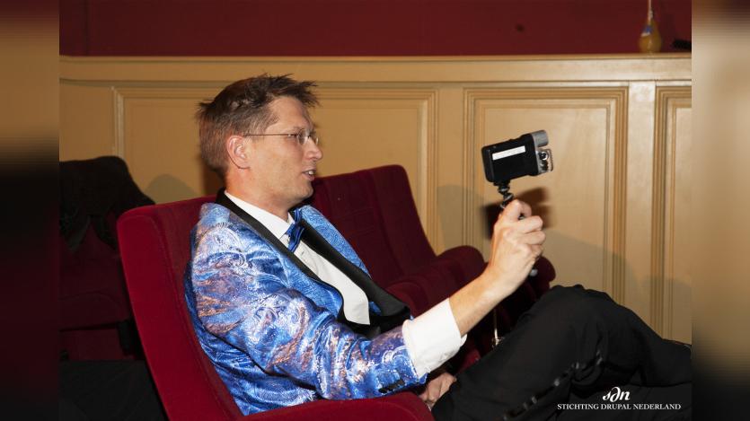 Bert Boerland during the first Splash Award in 2014