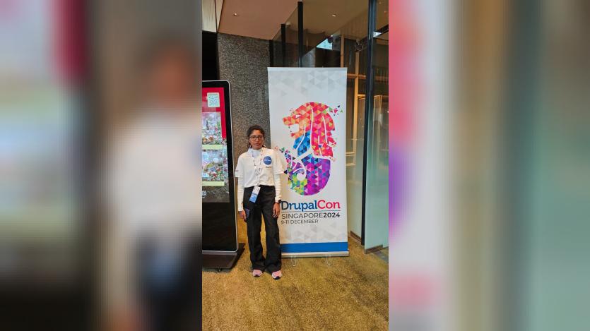 Immaculate X at DrupalCon Singapore