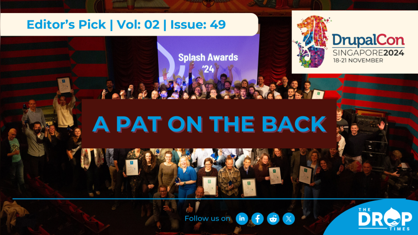A pat on the back