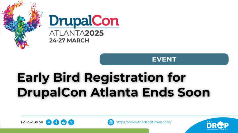 Early Bird Registration for DrupalCon Atlanta Ends Soon
