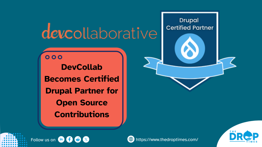 DevCollab Becomes Certified Drupal Partner for Open Source Contributions