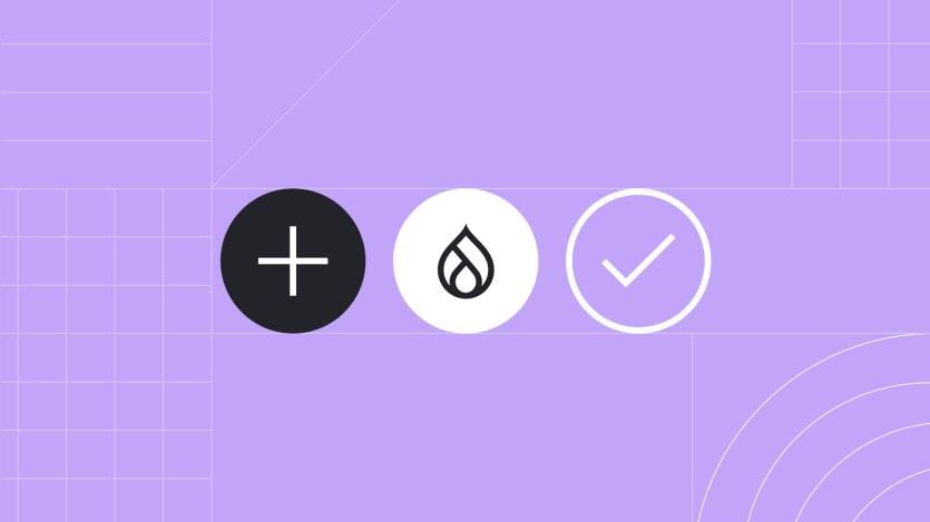 ew pattern + drupal + purple 