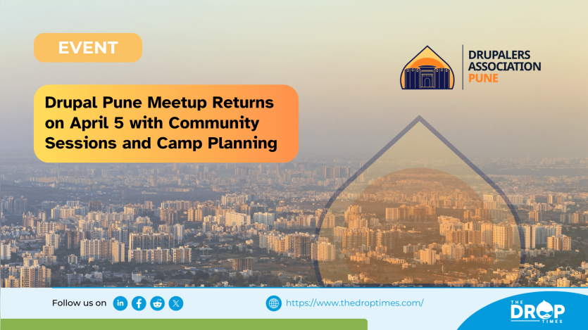 Drupal Pune Meetup Returns on April 5 with Community Sessions and Camp Planning