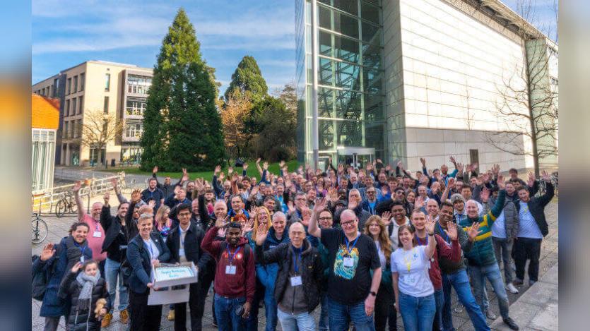 DrupalCamp England 2025, group photo