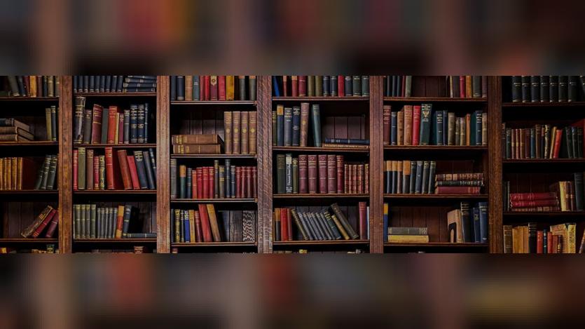 Books stacked