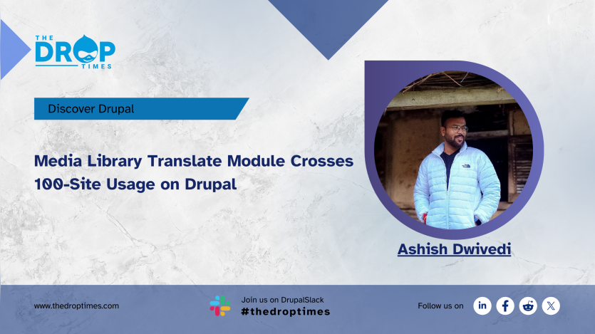 Media Library Translate Module Crosses 100-Site Usage on Drupal