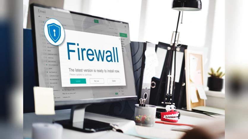 Firewall Antivirus Alert Protection Security Caution Concept