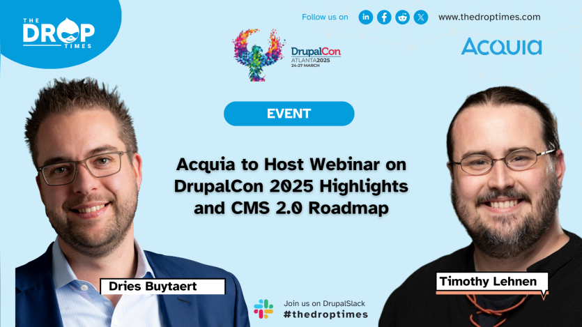 Acquia to Host Webinar on DrupalCon 2025 Highlights and CMS 2.0 Roadmap