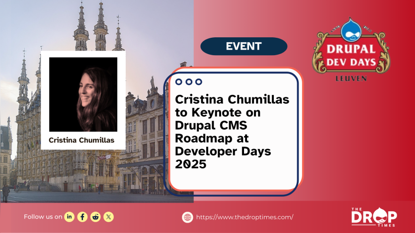 Cristina Chumillas to Keynote on Drupal CMS Roadmap at Developer Days 2025