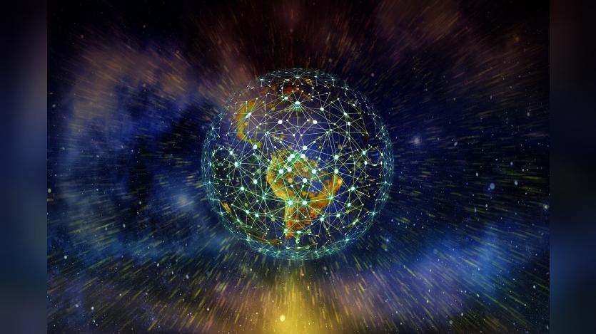 Earth, Network, Blockchain