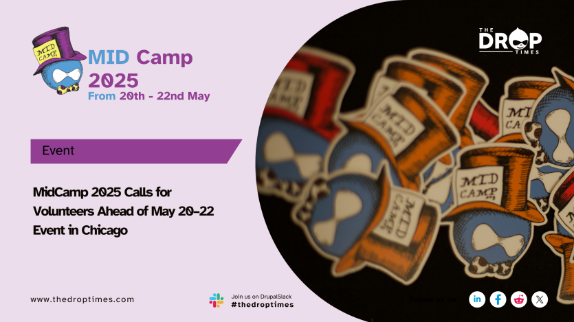 MidCamp 2025 Calls for Volunteers Ahead of May 20–22 Event in Chicago