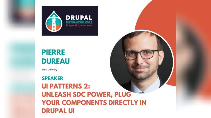 Pierre Dureau's session at Drupal Developer Days 2025 Belgium Pierre Dureau's session at Drupal Developer Days 2025 Belgium