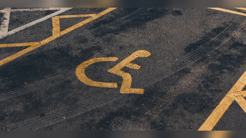 handicapped parking